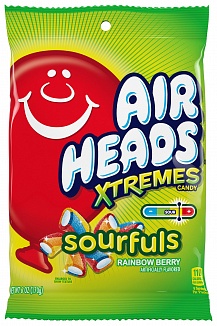 Airheads Xtremes Sourfuls Rainbow Berry 170g *USA*