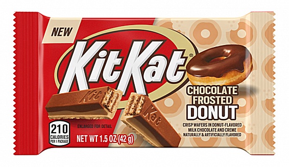 Kit Kat Chocolate Frosted Donut 42g *USA*