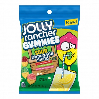 Jolly Rancher Gummies Sour Lemonade 184g *USA*