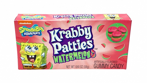 Krabby Patties Watermelon Theatre Box 72g *USA*