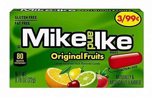 Mike & Ike Berry Original Fruits Changemaker 22g *USA*
