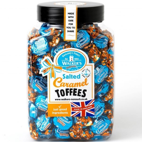 Walkers Nonsuch Salted Caramel Toffees - 1.25kg